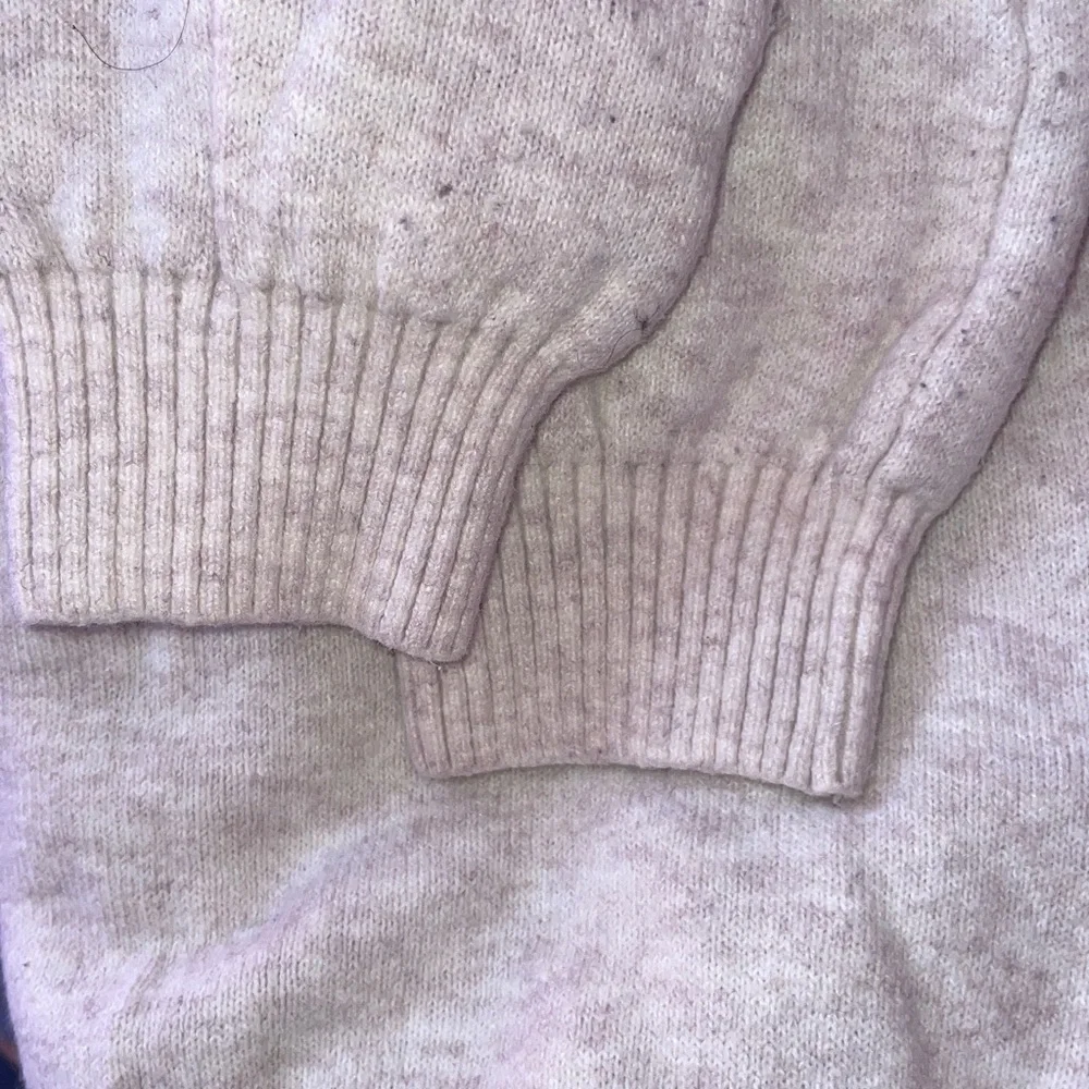 GAP Toddler Brushed Turtleneck Brown and Cream Toddler Sweater 5